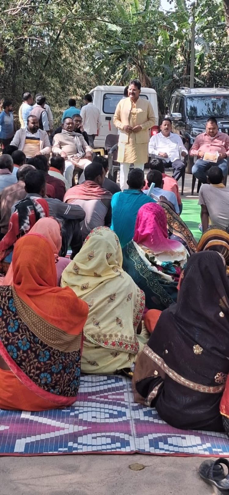 भाजपा समर्थित प्रत्याशी के समर्थन में उतरे भाजपा के पूर्व प्रदेश महामंत्री,किया शौर्य प्रताप सिंह जूदेव के पक्ष में प्रचार,किया समर्थन में वोट देने का अपील