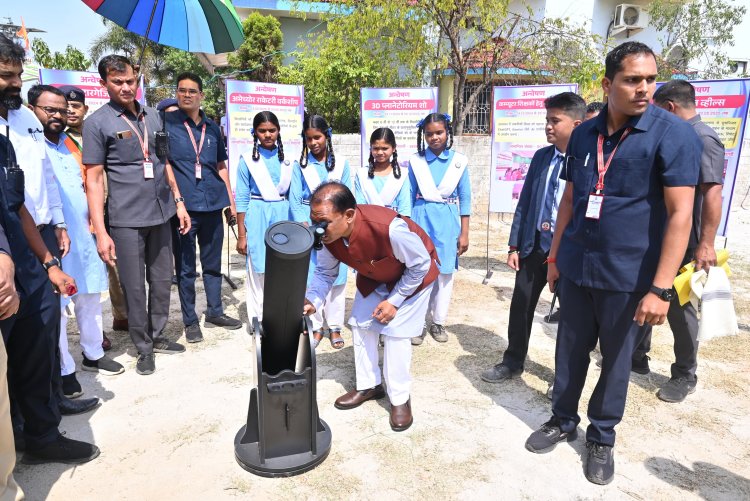 मुख्यमंत्री विष्णु देव साय ने बगिया में अन्वेषण कार्यक्रम का किया अवलोकन 