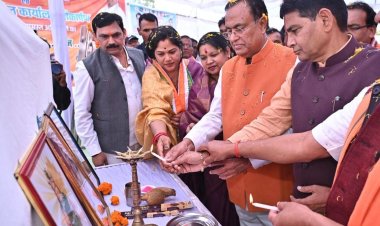 प्रदेश में हो रहे चहुमुखी विकाश का हर वर्ग को मिल रहा है लाभ-मंत्री टंक राम वर्मा,,,