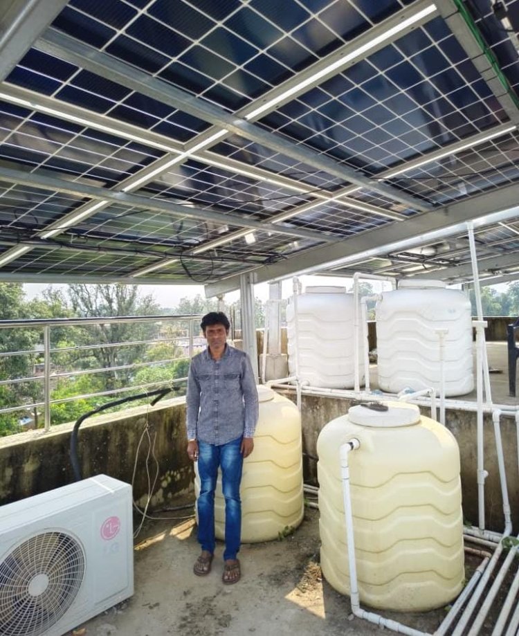 रायपुर : पीएम सूर्यघर से बैकुंठपुर निवासी शीतल गुप्ता का घर हुआ रोशन