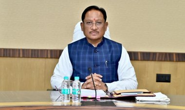 मुख्यमंत्री श्री विष्णु देव साय की अध्यक्षता में मंत्रालय, महानदी भवन में कैबिनेट की बैठक शुरू