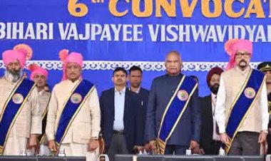 सफलता के लिए निरंतर सीखना, कौशल निखारना और आत्मविकास अनिवार्य - पूर्व राष्ट्रपति श्री रामनाथ कोविंद,,,