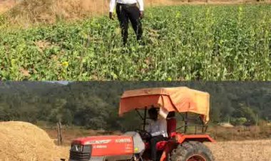 प्रधानमंत्री धन–धान्य कृषि योजना ने बदली जशपुर के किसान की किस्मत,,,