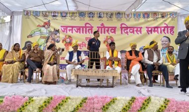 मंत्री श्री राम विचार नेताम ने शहीद वीर नारायण सिंह की प्रतिमा स्थापना हेतु किया भूमिपूजन  