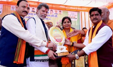 एमसीबी जिले में भाजपा का 'विजय रथ', चंपा देवी पावले और श्यामबिहारी की जोड़ी ने रचा इतिहास,,,