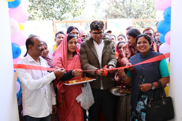 रायपुर : वित्त मंत्री श्री चौधरी ने महापल्ली एवं गोपालपुर में महतारी सदन का किया लोकार्पण