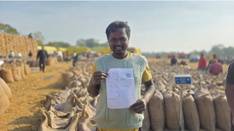 धान उपार्जन केंद्रों की सुव्यवस्थित व्यवस्था से किसानों को राहत