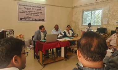 निर्वाचक नामावली के विशेष गहन पुनरीक्षण कार्यों का रोल ऑब्जर्वर श्री अभिनव गुप्ता ने किया निरीक्षण