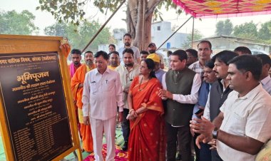 02 करोड़ से वार्ड क्र. 56 में बनेगा नाला, 38 लाख रू. से सरदार पटेल चौक का होगा सौंदर्यीकरण