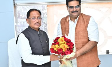 : मुख्यमंत्री विष्णु देव साय से आंध्र प्रदेश सरकार के प्रतिनिधिमंडल ने की सौजन्य भेंट