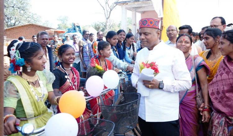 वन मंत्री ने पुसपाल में 11 करोड़ 18 लाख रूपए के विकास कार्यों की दी सौगात