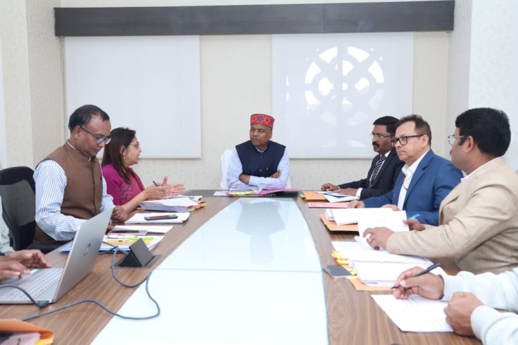 वन मंत्री श्री केदार कश्यप की अध्यक्षता में आईडीसी की बैठक सम्पन्न