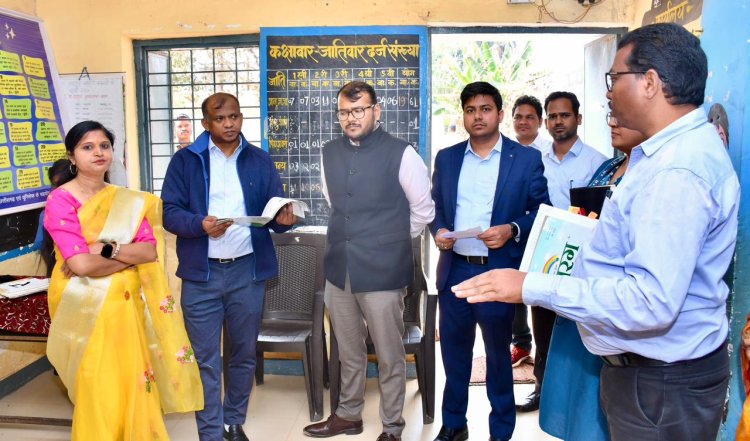 जमीनी हकीकत जानने “फील्ड“ पर उतरे केंद्रीय सचिव आर प्रसन्ना