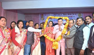 उद्योग मंत्री लखन लाल देवांगन ने छत्तीसगढ़ निषाद केवट समाज को दी 30 लाख क़े विकास कार्यों की सौगात