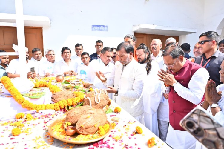 मुख्यमंत्री ने 'विशाल सतनाम सद्भाव पदयात्रा' का किया शुभारंभ