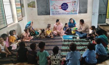 बाल मैत्री (Buddy Buddy)' पहल से आंगनबाड़ी से विद्यालय तक बच्चों का सफर हुआ आसान  