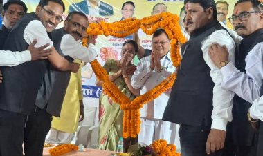 उद्योग मंत्री देवांगन ने आज कोरबा में 30 लाख रूपए की लागत से निर्मित डोम का किया लोकार्पण