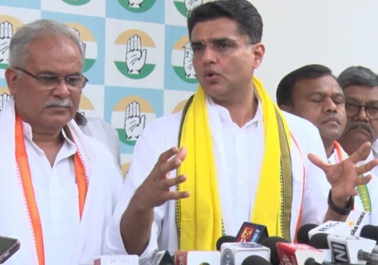 छत्तीसगढ़ कांग्रेस प्रभारी सचिन पायलट का बड़ा बयान, कहा- देश में ऐतिहासिक बेरोजगारी, किसान, LPG और अफीम के मुद्दे पर भी सरकार को घेरा
