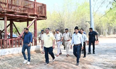 पर्यटन मंत्री राजेश अग्रवाल ने मयाली नेचर कैंप का किया निरीक्षण