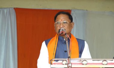 डॉ. भीमराव अंबेडकर जयंती : समरसता भोज कार्यक्रम में शामिल हुए सीएम साय, कहा – बाबा साहब के बताए रास्ते पर चलकर महिलाओं को बना रहे आत्मनिर्भर