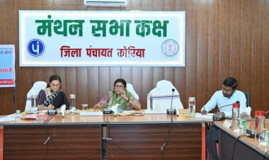 श्रीमती ज्योत्सना महंत की अध्यक्षता में ‘दिशा’ बैठक सम्पन्न, योजनाओं की प्रगति पर हुई विस्तृत चर्चा