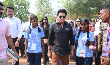 सचिन तेंदुलकर का बस्तर आगमन बदलते बस्तर की सशक्त पहचान : मुख्यमंत्री विष्णुदेव साय,