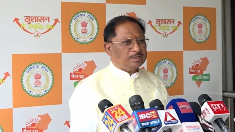 CM साय का कुनकुरी दौरा रद्द, खराब मौसम के कारण उड़ान नहीं भर सका हेलीकॉप्टर